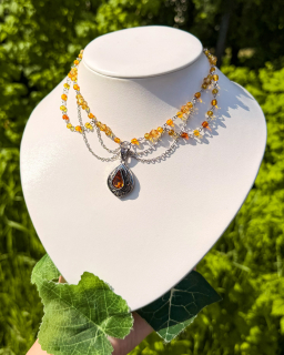 Náhrdelník “Solis” 🌞🧡